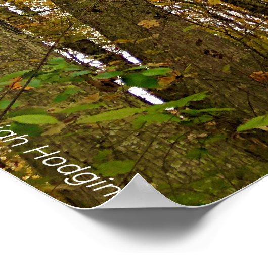 Folgen Sie der Führung Ihres mutigen Handelns Poster (Ecke)