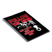 Folgen Sie der Herde und Sie sind nur eine andere  Notizblock (Rechte Seite)