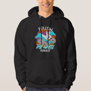 Folgen Sie der Kaninchen-Blume Lieben Bunnies Kani Hoodie