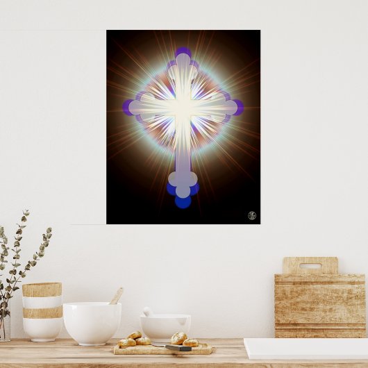 Folgen Sie der Kreuzung Poster (Küche)