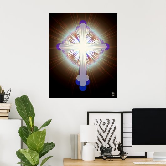 Folgen Sie der Kreuzung Poster (Heimbüro)