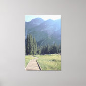 Folgen Sie der Path-Leinwand Leinwanddruck (Vorderseite)