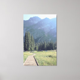 Folgen Sie der Path-Leinwand Leinwanddruck