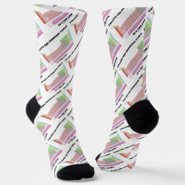 Folgen Sie der Periodic-Tabelle Es ist die Law Che Socken