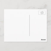 Folgen Sie der Postkarte für den Eiffelturm (Rückseite)