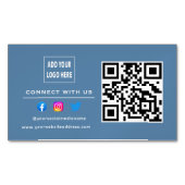 Folgen Sie der Prüfung, um eine Verbindung mit dem Magnetische Visitenkarte (Vorderseite)