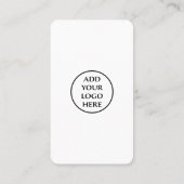 Folgen Sie der Prüfung, um mit unserem QR-Code Ihr Visitenkarte (Rückseite)