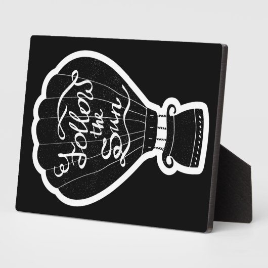 Folgen Sie der Sonne Fotoplatte (Seite)