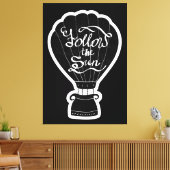 Folgen Sie der Sonne Leinwanddruck (Insitu (Wohnzimmer))