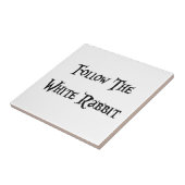 Folgen Sie der Weißen Kaninchenalze Fliese (Seite)