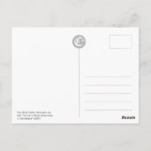 Folgen Sie der weißen Rabbit CC0257 Postkarte (Rückseite)