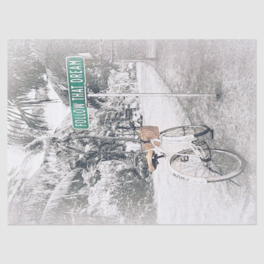 Folgen Sie diesem Dream Tissue Paper Seidenpapier (Vorderseite)