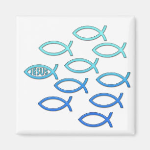 Folgen Sie ihm - Christlich Magnet