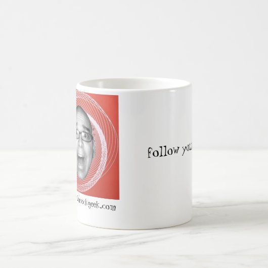 Folgen Sie Ihrem Aussenseiter Kaffeetasse (Mittel)