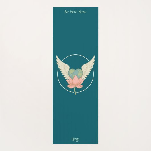 Folgen Sie Ihrem Bliss Yoga Mat Yogamatte (Rückseite)