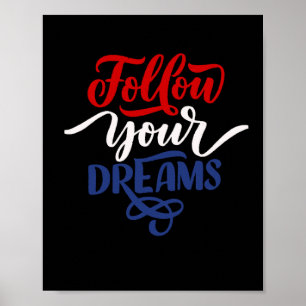 Folgen Sie Ihrem Dreams Colors Netherlands Sticker Poster