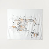 Folgen Sie Ihrem Dreams Dreamcatcher Wandteppich (Vorderseite (Horizontal))