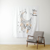 Folgen Sie Ihrem Dreams Dreamcatcher Wandteppich (Beispiel)