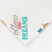 Folgen Sie Ihrem Dreams Fox Fleecedecke (Ecke)