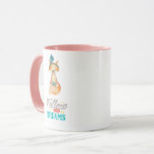 Folgen Sie Ihrem Dreams Fox Tasse (Vorderseite Links)