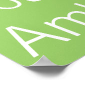 Folgen Sie Ihrem Ehrendiagramm Poster (Ecke)