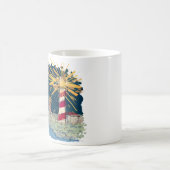 Folgen Sie Ihrem eigenen Licht Kaffeetasse (Mittel)