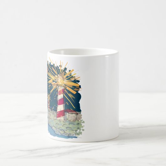 Folgen Sie Ihrem eigenen Licht Kaffeetasse (Mittel)