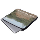 Folgen Sie Ihrem eigenen Weg Wüste Foto Wanderweg Laptopschutzhülle (Vorne Knopf)
