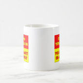 Folgen Sie Ihrem Gehirn Funny Mug Kaffeetasse (Mittel)