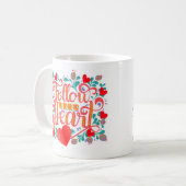 FOLGEN SIE IHREM HERZ KAFFEETASSE (Vorderseite Links)