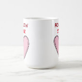 FOLGEN SIE IHREM HERZ KAFFEETASSE (Mittel)