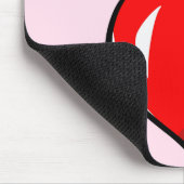 FOLGEN SIE IHREM HERZ MOUSEPAD (Ecke)