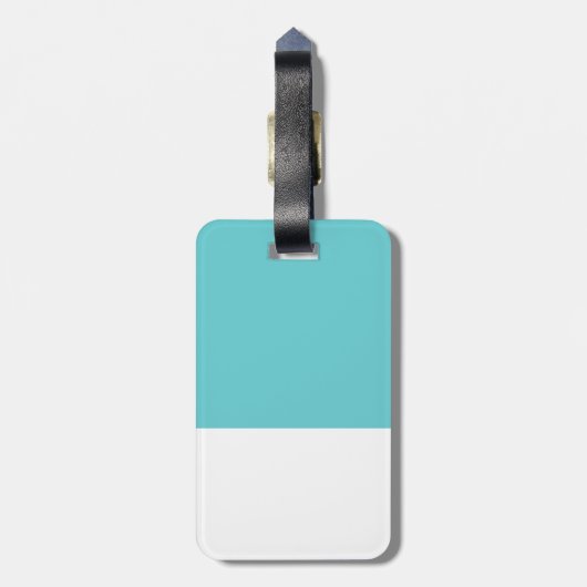 Folgen Sie Ihrem Herzen 2 Gepäckanhänger (Rückseite vertikal)