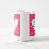 Folgen Sie Ihrem Herzen 3 Kaffeetasse (Mittel)