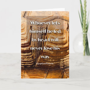 Folgen Sie Ihrem Herzen Inspiration ägyptisches Sp Karte
