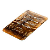 Folgen Sie Ihrem Herzen Inspiration ägyptisches Sp Magnet (Linke Seite)