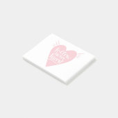 Folgen Sie Ihrem Herzen Post-it Klebezettel (angewinkelt)