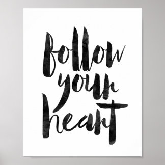 Folgen Sie Ihrem Herzen Poster