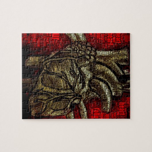 Folgen Sie Ihrem Herzen Puzzle (Horizontal)