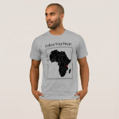 Folgen Sie Ihrem Herzen T-Shirt (Vorne ganz)