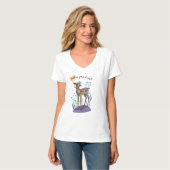 folgen Sie Ihrem Hirsch T-Shirt (Vorderseite Vollansicht)