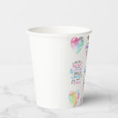 Folgen Sie Ihrem inneren Sparkle Unicorn Pappbecher (Rechts)