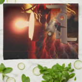 Folgen Sie Ihrem leichten, inspirierenden Baumwoll Geschirrtuch (Gefaltet)