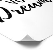 Folgen Sie Ihrem Motivierend Angebot Poster (Ecke)