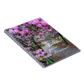 Folgen Sie Ihrem traumhaften Zitat-Garten-Pfad Notizblock (Rechte Seite)