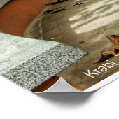 Folgen Sie Ihrem Weg.. Drucken Poster (Ecke)