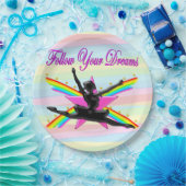 FOLGEN SIE IHREN DREAMS-TANCER-PAPIER-TELLERN PAPPTELLER (Party)