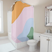 FOLGEN SIE IHREN FLÜSSEN! DUSCHVORHANG (Beispiel)