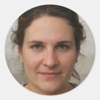 Folgen Sie Ihren Leidenschaften Runder Aufkleber