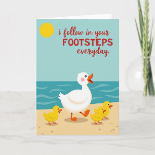 Folgen Sie Ihren Schritten Strand Vogel Karte